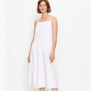 LOFT White Sleeveless Dress